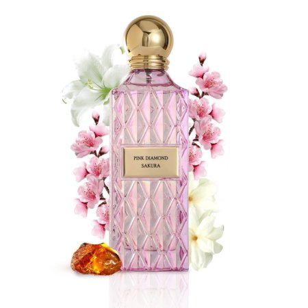 عطر Pink Diamond Sakura – بينك دايموند ساكورا من إبراهيم القرشي 150 مل